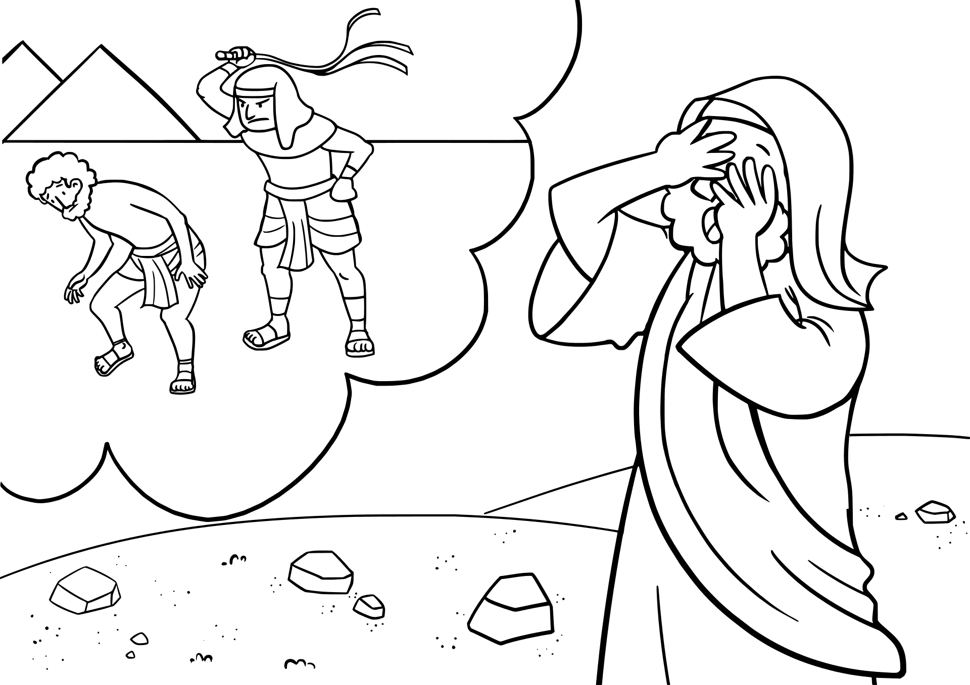 Moise își primește misiunea — 1