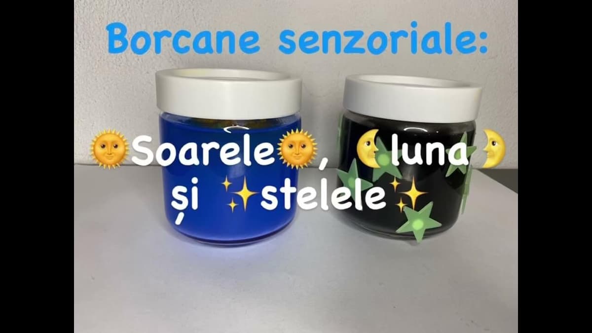 Borcane senzoriale: „Soarele", „luna" si ✨stelele✨ (lucru manual)