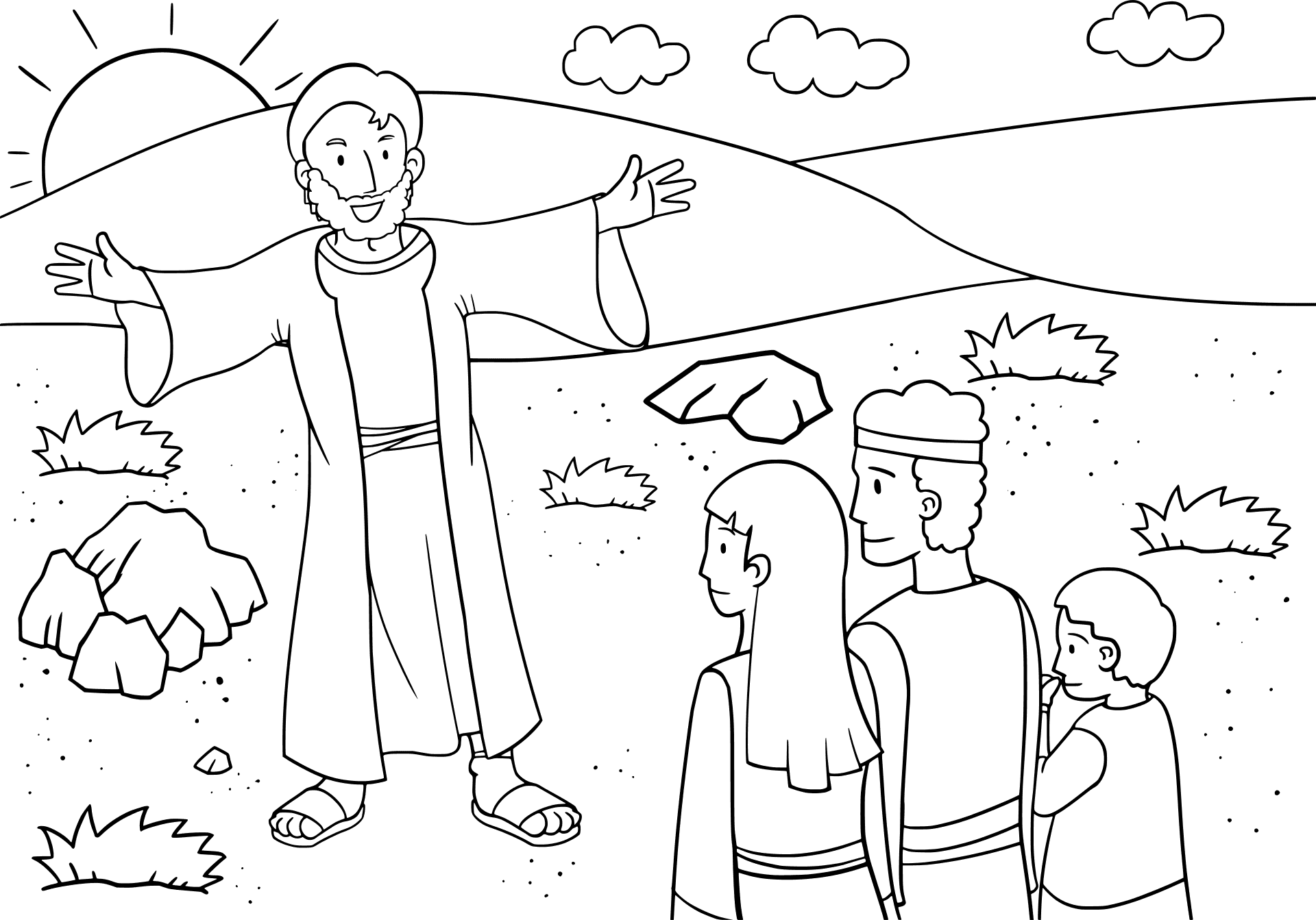 Iacov se împacă cu Esau