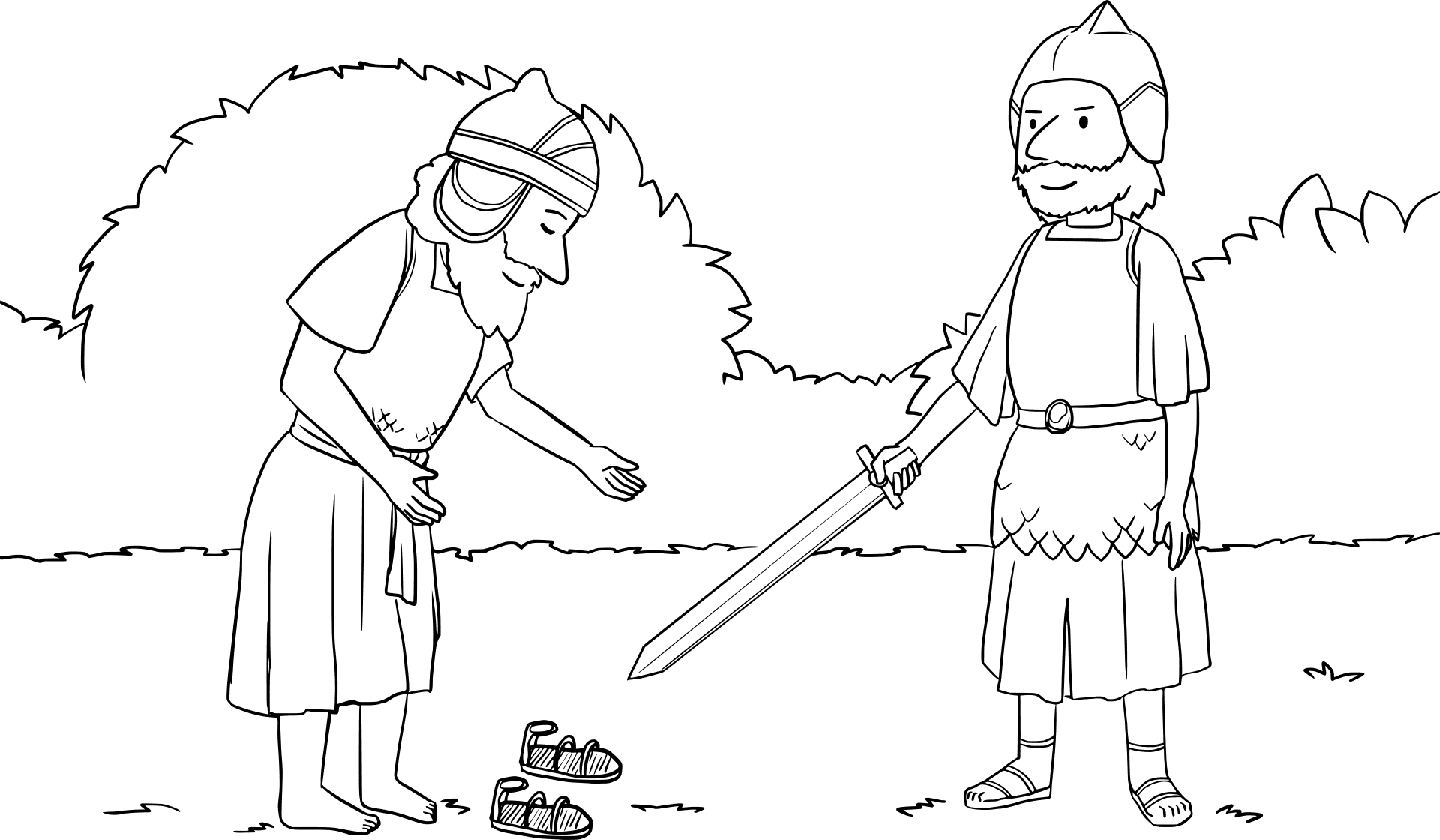 Iosua se întâlnește cu Căpetenia Oştirii Domnului