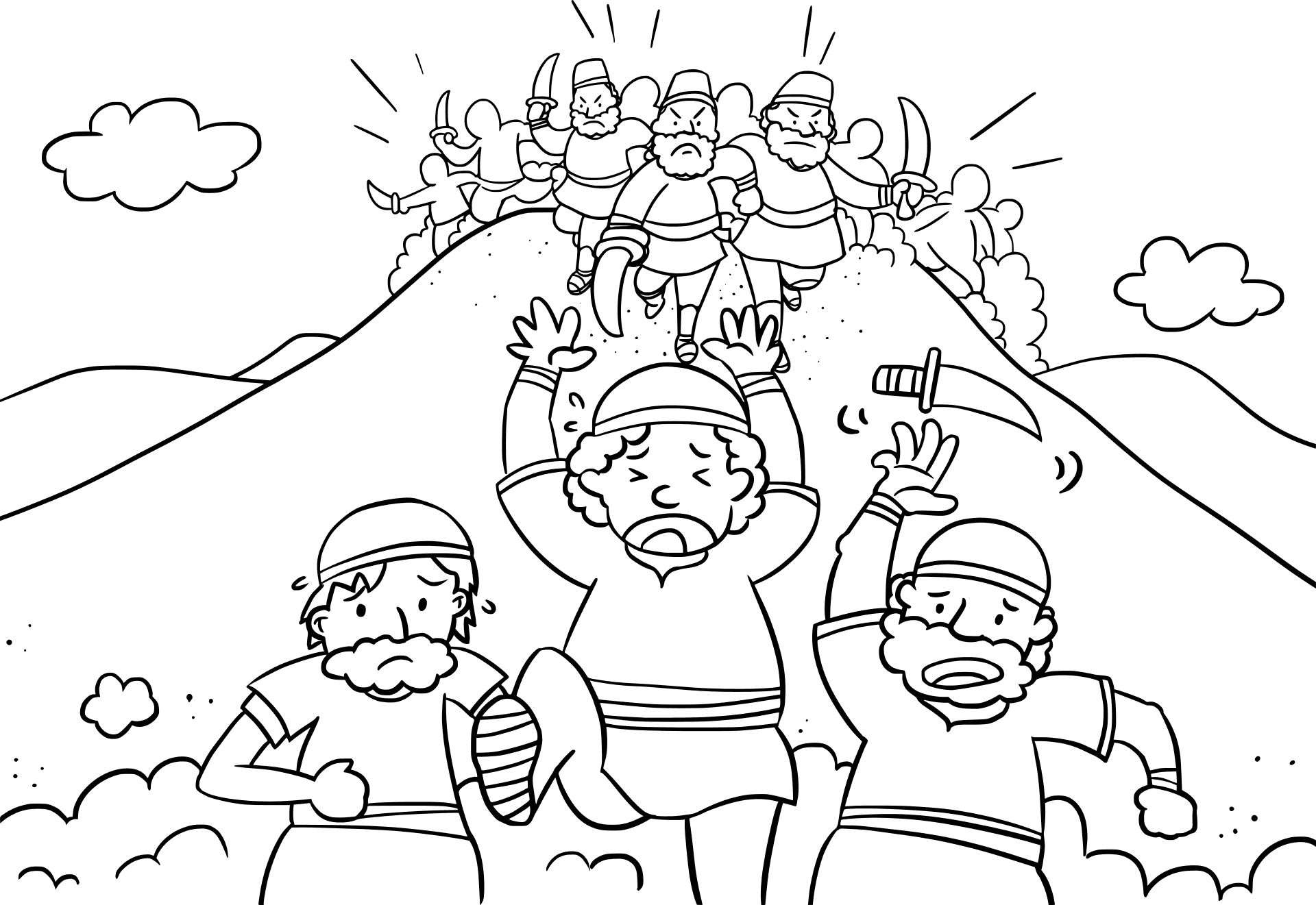 Israeliții nu ascultă de Dumnezeu și se duc la luptă